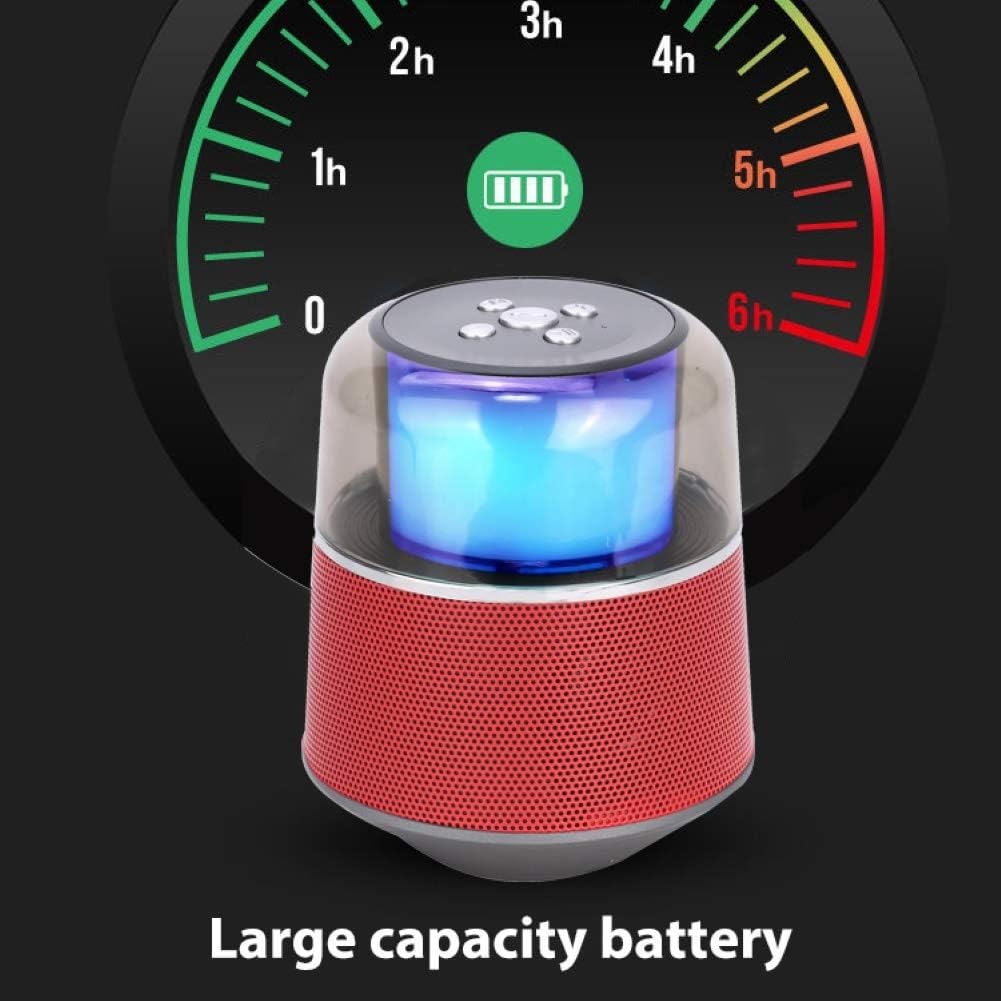 S6 Bluetooth Speaker – Portable LED Light & Hands-Free Calling