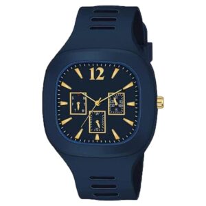Silicone Analog Wrist Watch – Comfortable Daily Style