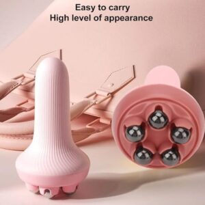 360° Roller Manual Massager – Handheld Massage Ball for Full Body Pain Relief