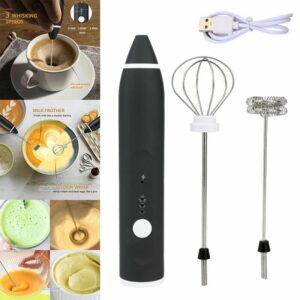 Rechargeable Coffee Beater – 2 in 1 Smooth Mixing Tool