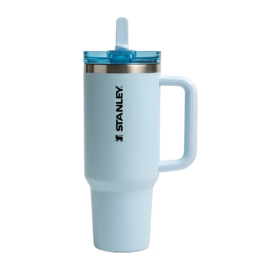 Stanley Flip Straw Tumbler 40oz Insulated Steel Blue