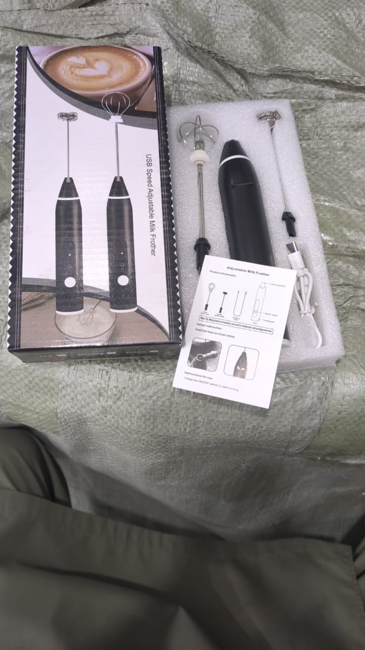 Rechargeable Coffee Beater – 2 in 1 Smooth Mixing Tool