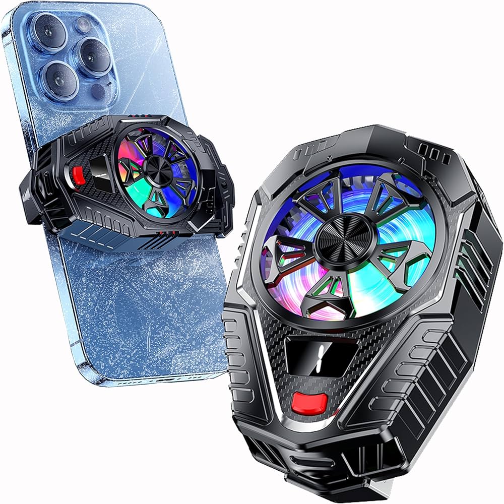 Mobile Phone Cooling Fan – Silent Gaming Heat Radiator