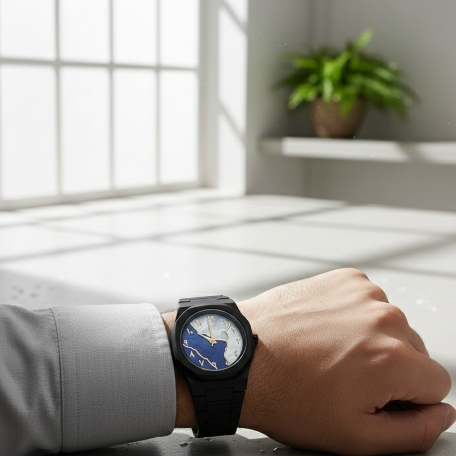 Black Aura Watch – Stylish Design & Durable Comfort