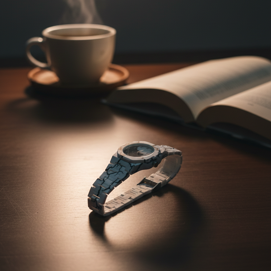 Minimalist Octagonal Watch – Arabic Dial Luxury Style