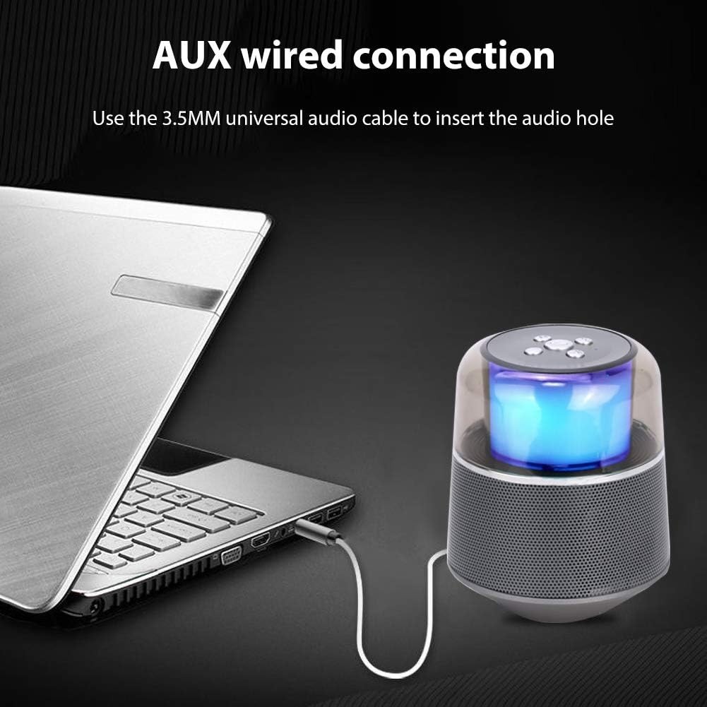 S6 Bluetooth Speaker – Portable LED Light & Hands-Free Calling