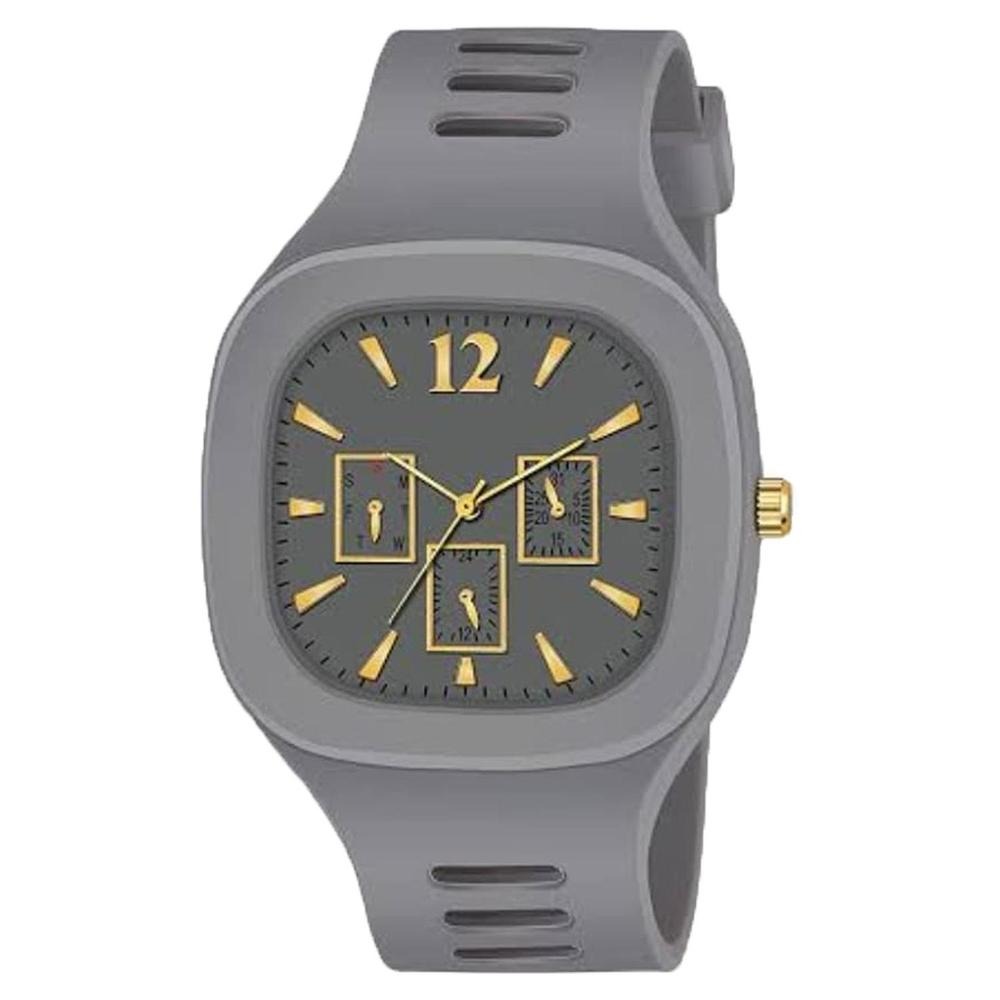Silicone Analog Wrist Watch – Comfortable Daily Style