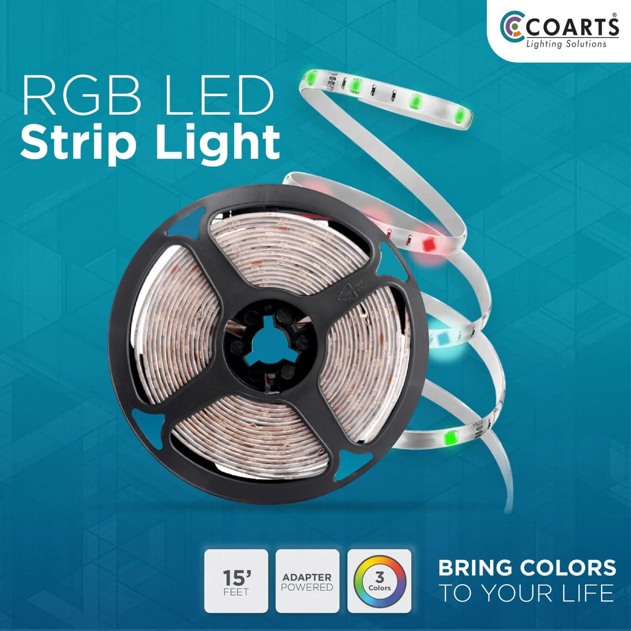 RGB LED Strip Light 16FT – Vibrant Color & Smart Control