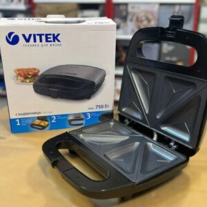 Sandwich Maker 750W – Fast Toast Non-Stick Grill VT-7147