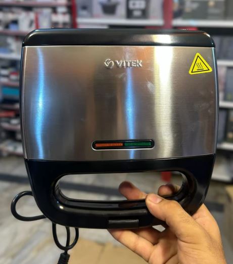 Sandwich Maker 750W – Fast Toast Non-Stick Grill VT-7147