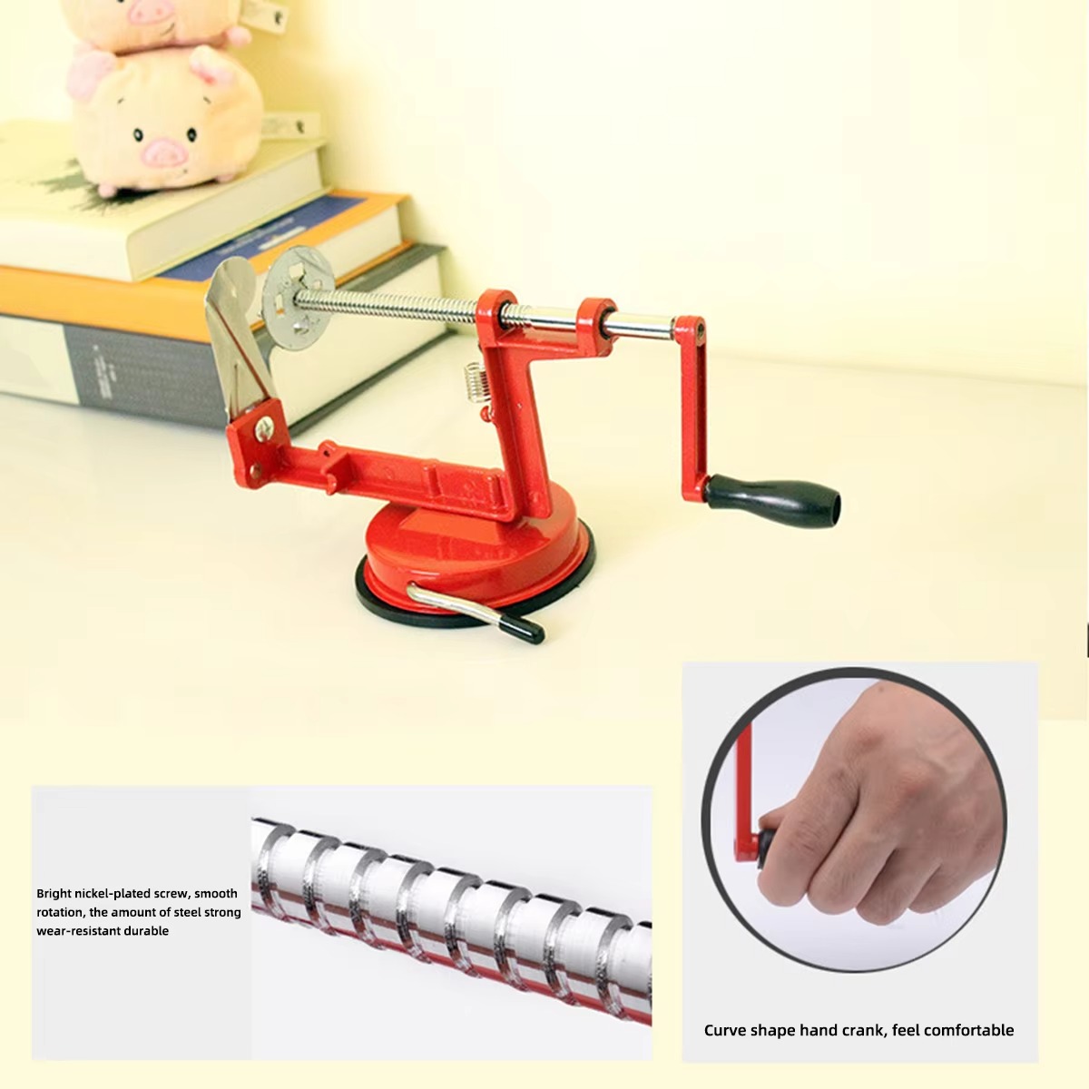 Potato Spiral Slicer – Creative Twist Cutter Stainless Steel