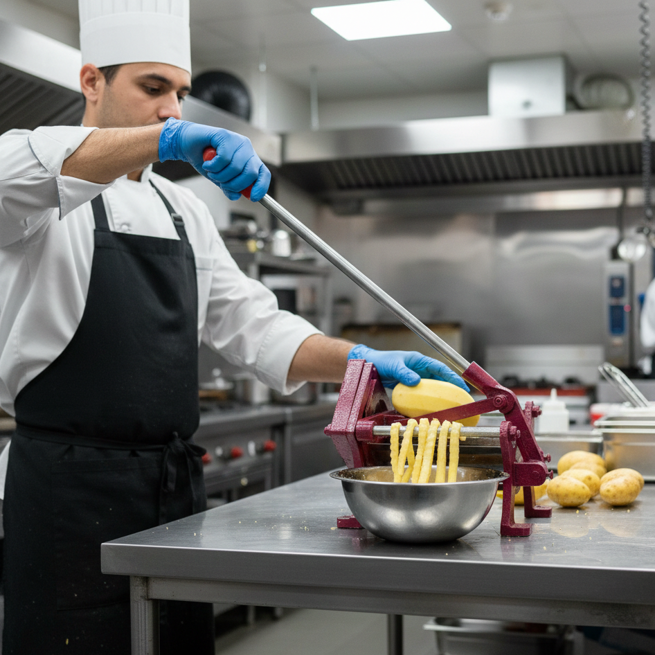 Potato French Fries Cutter – Heavy-Duty Precision Slicer