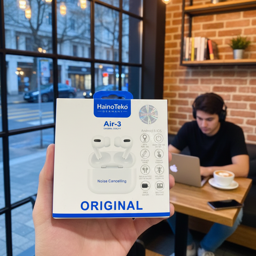 Wireless Bluetooth Earphones – Bass Boost Sound & Long Battery