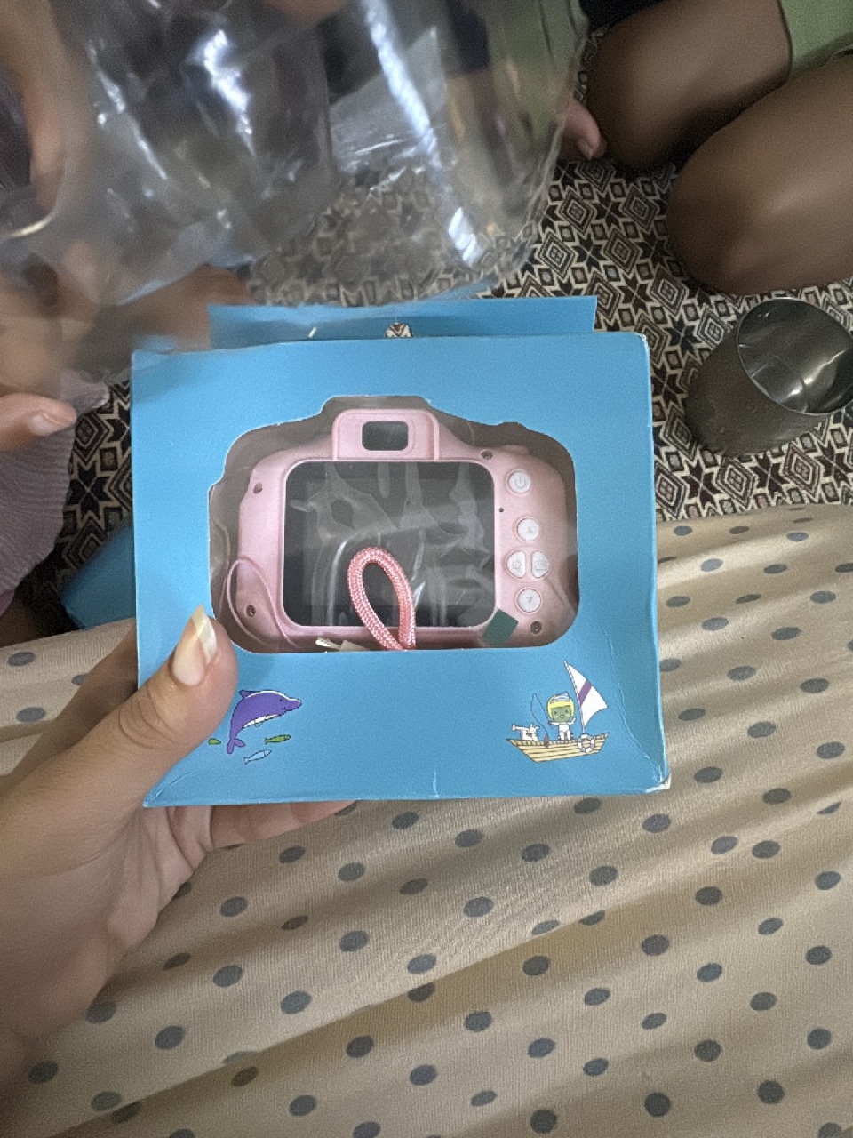 Digital Kids Camera with HD Lens – Fun Photo Modes & Rechargeable Battery (Random Color)