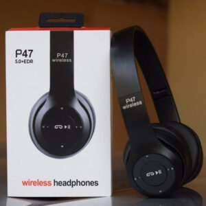P47 Wireless Bluetooth Headphones – Long Battery & Fast Charge