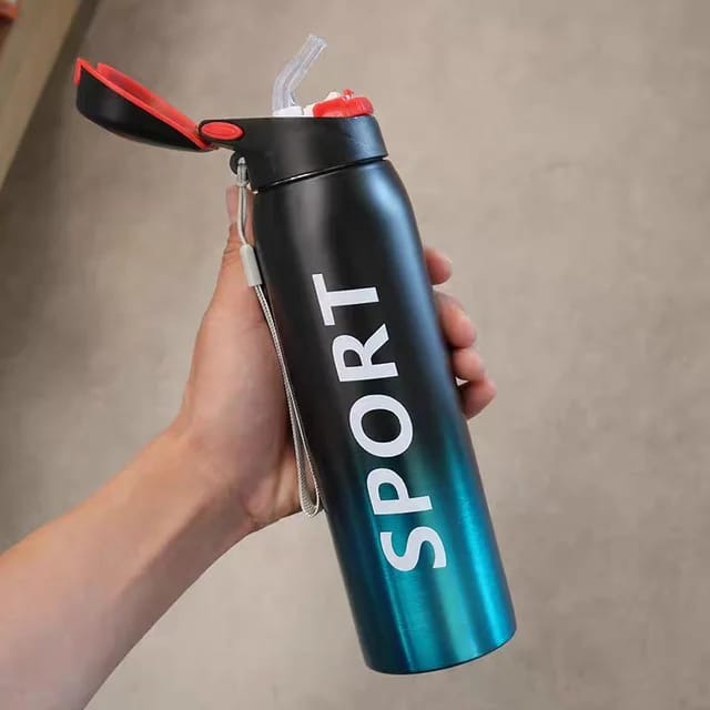 Stainless Steel Vacuum Flask – Insulated 500ml Sports Bottle