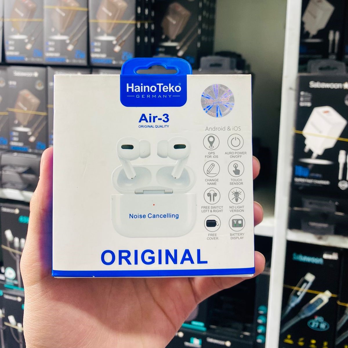 Wireless Bluetooth Earphones – Bass Boost Sound & Long Battery