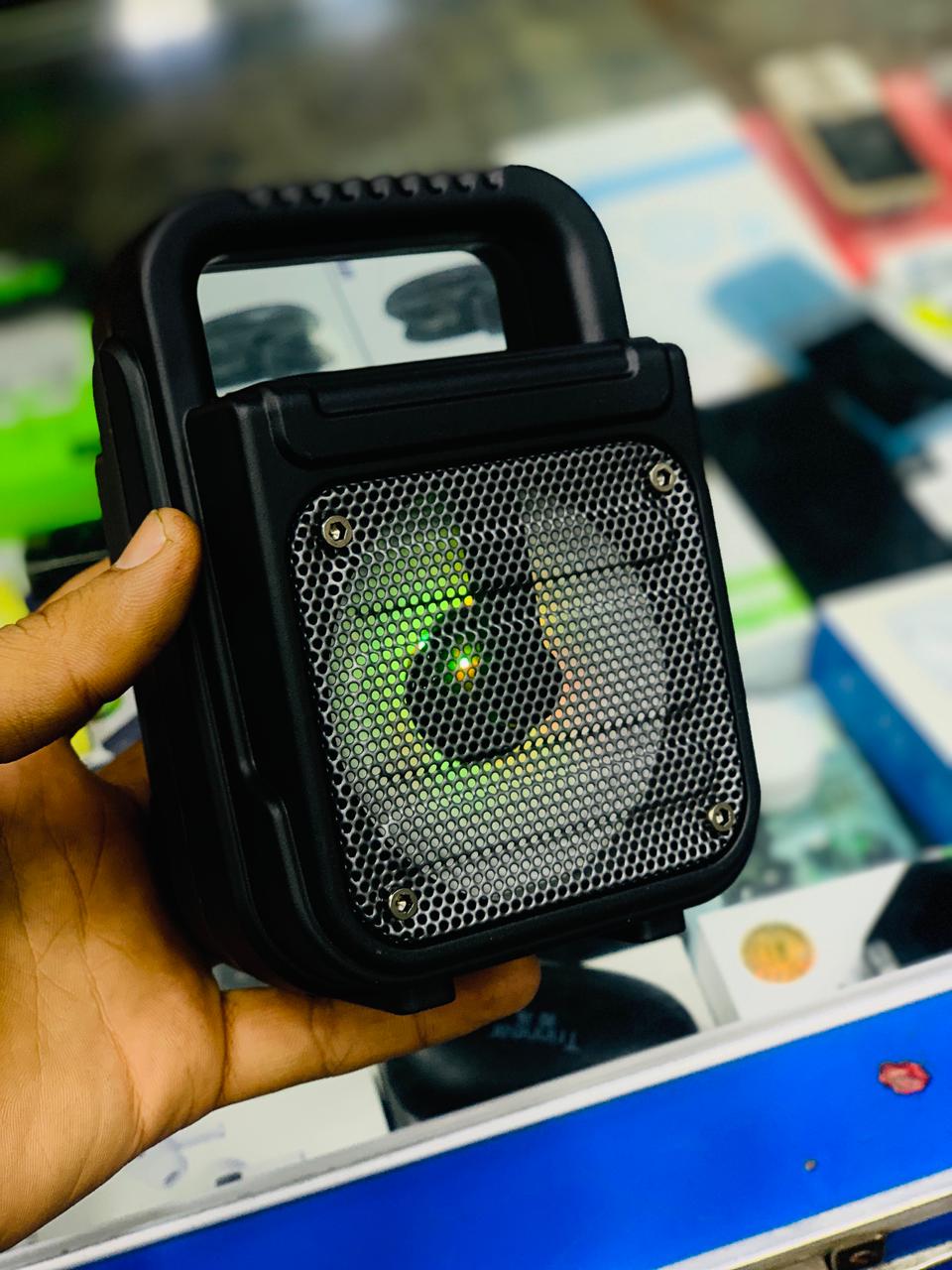 Portable Bluetooth Party Speaker – RGB Lights & Deep Bass Sound